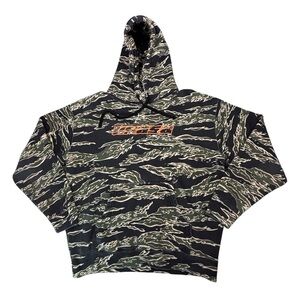 USASA Snowboard Hoodie Men's Large Tiger Stripe Camo Independent Trading Co